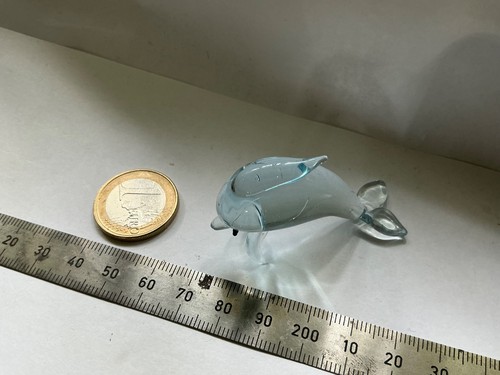 Glasfigur ein delphin keine - glasfigur,,