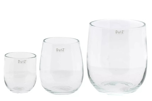 Dutz vase barrel farbe - vase, klar