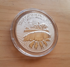 Großbritannien 2 Pounds  2019 Lunar Schwein 1 Oz Feinsilber !!!