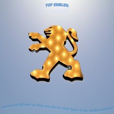 PEUGEOT Emblem Badge Ersatz