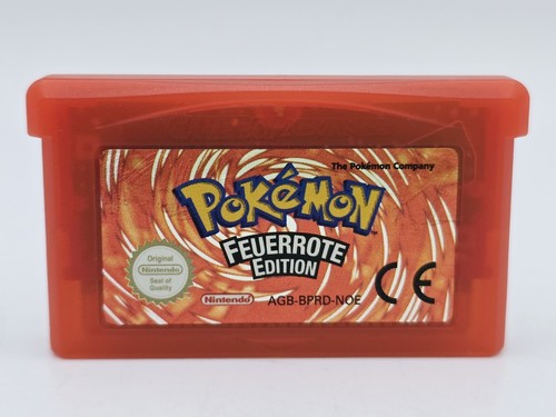 Pokémon feuerrote edition - pokémon,