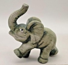 ? OVP: Garten-Dekoration: Elefant grau-grün Glückselefant, auf Stab aufsteckbar