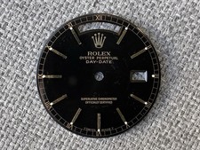 Rolex Day-Date Black Dial Tritium 18038/18238