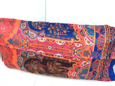 Bassetti Kissenhülle NORMANNI R1 Rot Satin 50/70cm Kissen zur Bettwäsche Neu