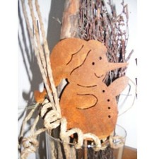 Winterdeko Schneemann Deko