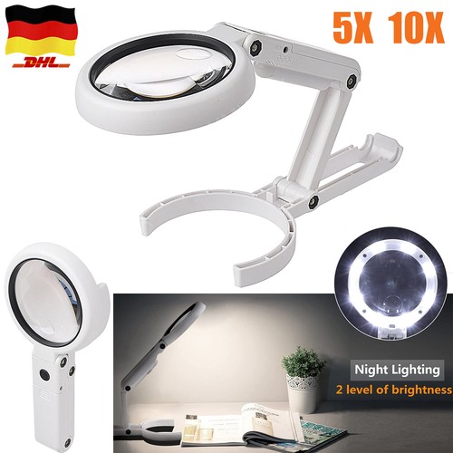 10x lupe mit led - 5x,