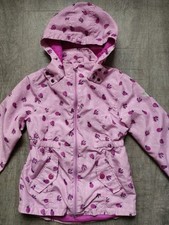?Topolino Mädchen Anorak/Jacke Gr.128, Rosa mit Marienkäfern ?
