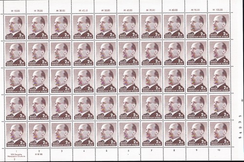 Briefmarken ddr 1482 b - mi,