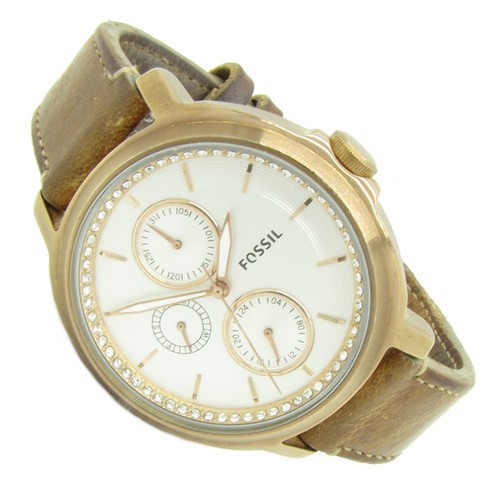 Fossil damen armbanduhr leder - damen,