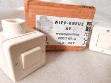 Neu. Bakelit Kreuzschalter