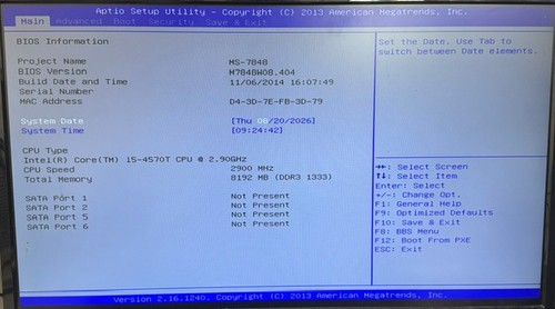 Mainboard msi 7848 - ms-7848, ver.