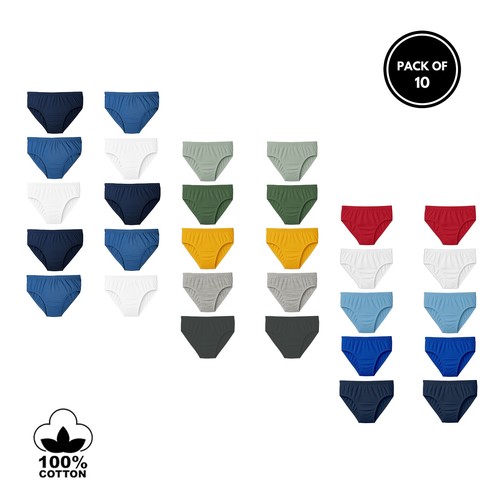 Jungen 10er pack slips - jungen,