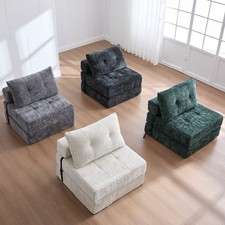 Schlafsofa Klappbares Sofa Couch mit Schlaffunktion Klappsofa Chaise Lounge