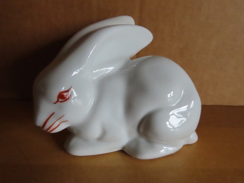 Figur hase weiß - hase,