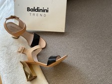 Baldinini Trend Sandaletten, Gr.37. Original, Italienische Design. Echtes Leder