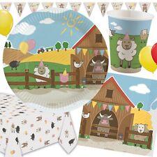 BAUERNHOF TIERE KINDERGEBURTSTAG - Deko Mitgebsel Kinder Farm Party Geburtstag