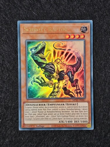 Schrott raptor - yu-gi-oh!, schrott-raptor