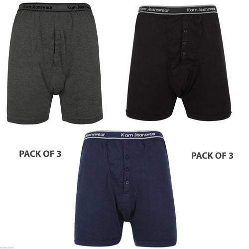 Kam 3er pack boxershorts - kam,
