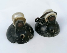 2 x Umlenkrolle Aufhängung für diverse Kandem oder Lampe Hängelampe Art Deco