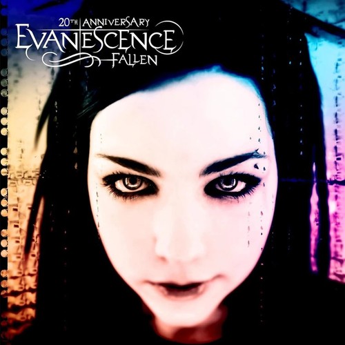 Evanescence fallen black - evanescence, (black