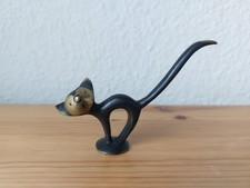 Walter Bosse Katze schwarz gold