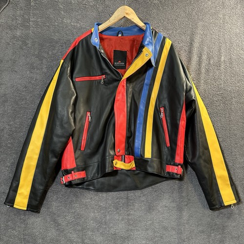 Kunstlederjacke herren - herren, xl