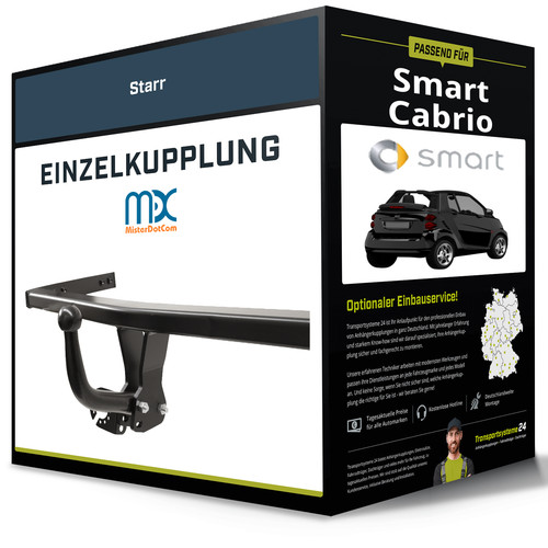 Starre anhängerkupplung für - starre,