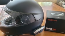 Helm Motorradhelm WIE NEU SCHUBERT C4 INCL SENA 50S GRÖSSE  53-59 