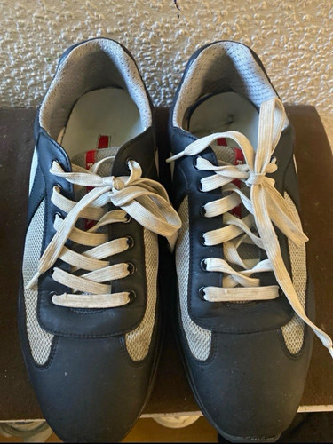Prada herren sneaker low top - prada,