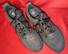 ADIDAS Herren Sneaker Schwarz Gr. 44 2/3 Textil, leicht formbar