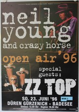 Neil Young + ZZ Top, Poster