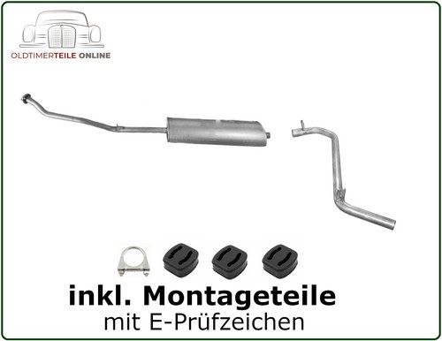 Auspuff set für - auspuff,