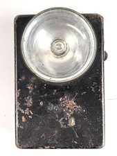 Taschenlampe "PILE MAZDA" Originallack, Funktion nicht geprüft