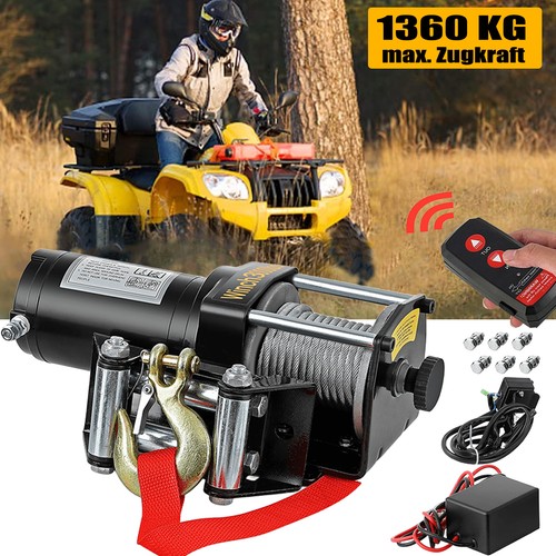 Elektrische seilwinde 12v - elektrische,