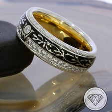 Original Wellendorff Brillant Dreh Ring 750 / 18 Karat Gold Gr. 54 xxyy