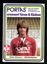 Dieter Kitzmann Autogrammkarte