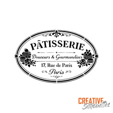 Patisserie Schablone - Shabby