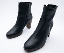 paul green Damen Ankle Boots Stiefelette Stiefel Leder Gr. 39 EU Art. 11104-98