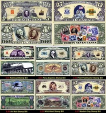 Paket X6 Tickets Kopie Briefmarken Amerikaner! Sammlung Philatelie $ Geschichte