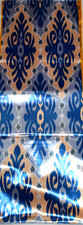 IKAT  Stoff   Seide/ Baumwolle