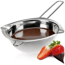 Wasserbad-Schmelztopf aus