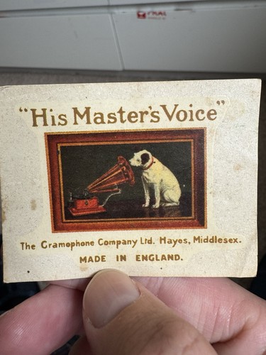 Original 50er jahre hmv - 50er,