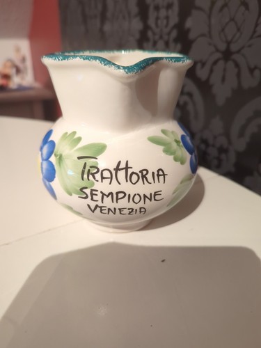 Majolika keramik weinkrug - majolika,