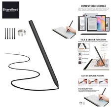 EMR Stift mit Radierer,Remarkable 2 Stift mit Bleistiftclip und 5 Spitzen,409...