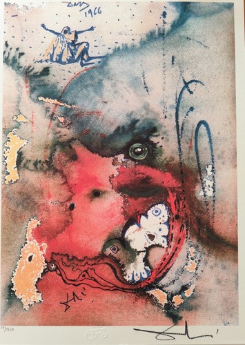 Salvador dali lithographie - salvador,