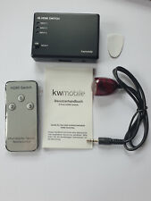 HDMI Switch 3 Eingänge Port  3in1 4k Umschalter mit Fernbedienung kwmobile