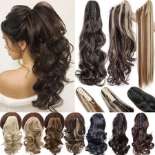 DE Clip in Ponytail Extensions