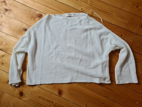 Pullover croped kastenform - croped,