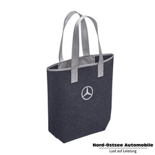 Original Mercedes Einkaufstasche Filz Dunkelblau B66959414 NEU
