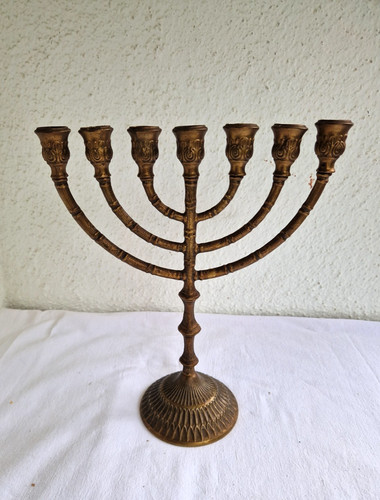 Menora kerzenständer messing - menora,
